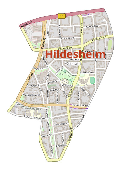 stadtflitzer-Zone Hildesheim